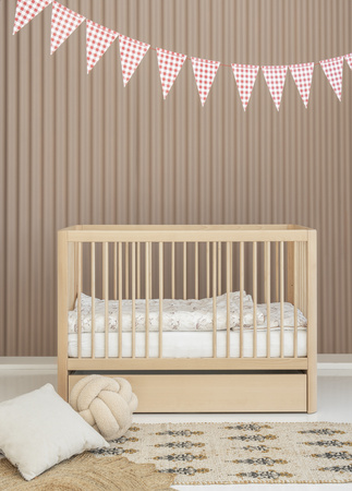 PURE Łóżeczko-tapczanik 120 x 60