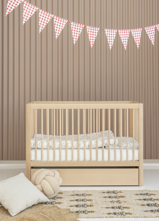 PURE Łóżeczko-tapczanik 120 x 60