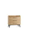 RETRO Komoda 3 szufladowa