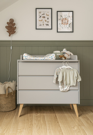 SWING Komoda 3 szufladowa