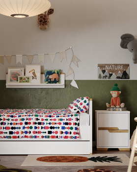 KLOCKI Pościel bez wypełnienia L